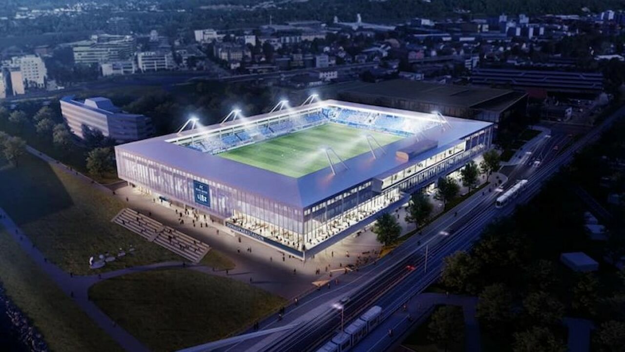 Schmuckkästchen: So soll das neue Blau-Weiß Linz-Stadion aussehen