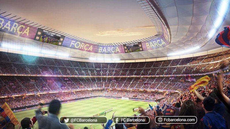 Nou Camp Nou Soll 2024 Fertig Sein Diashow