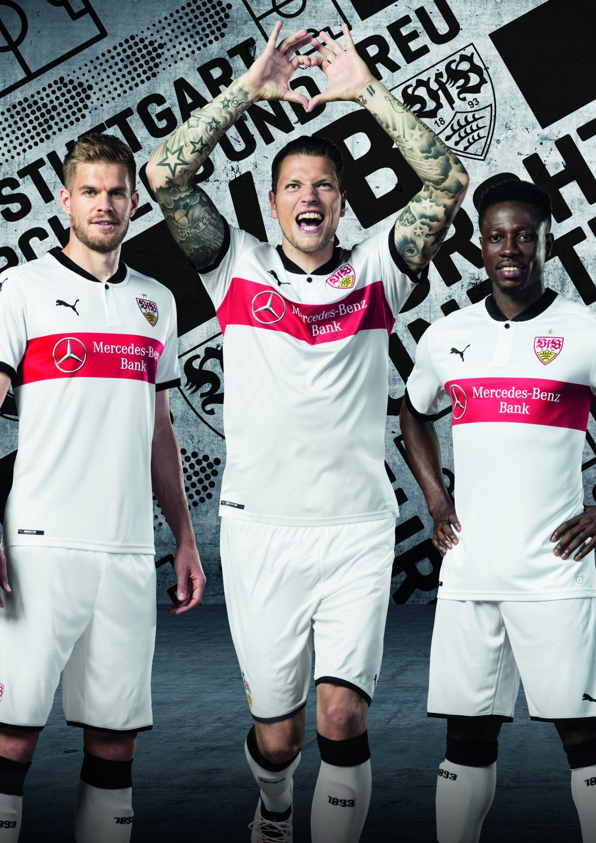 "Stuttgart geht ab" Die neuen Trikots des VfB Stuttgart für die deutsche Bundesliga