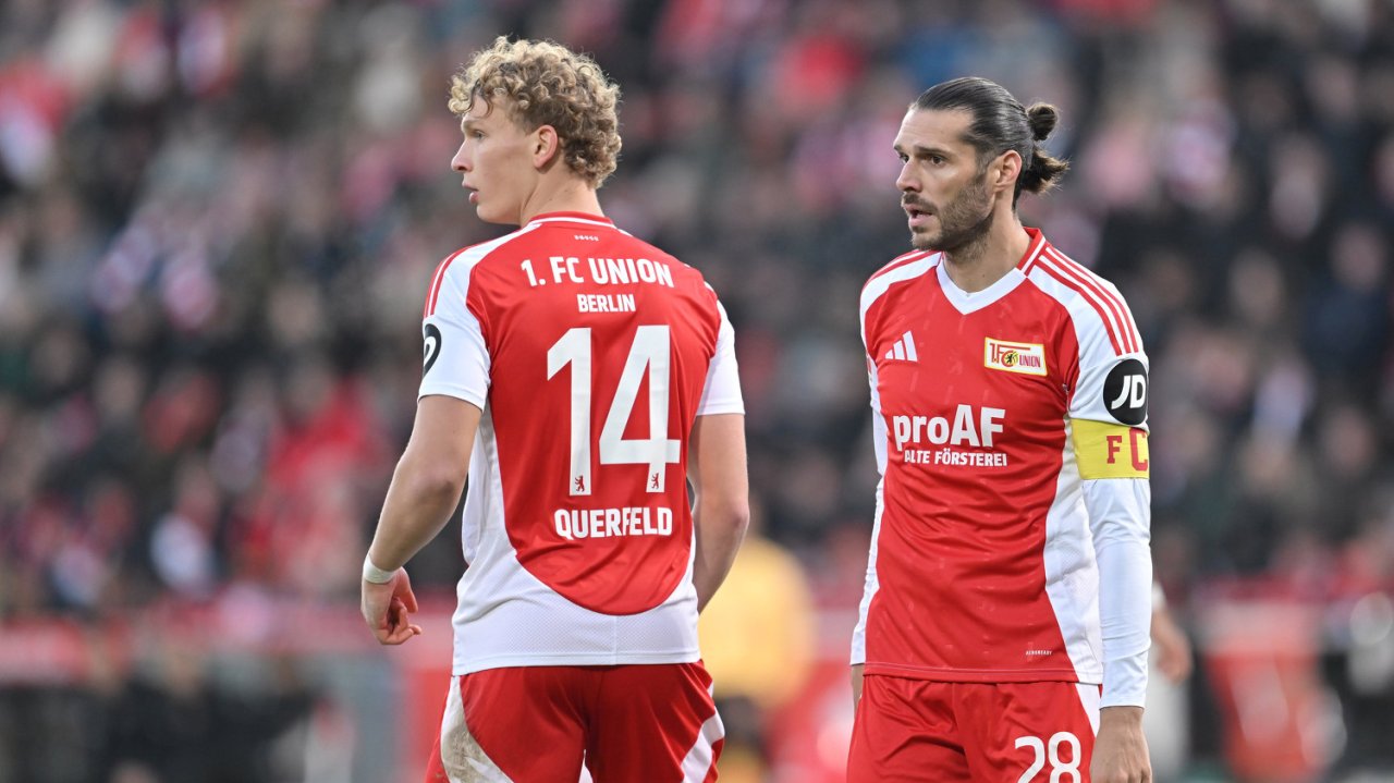 Christopher Trimmel (rechts) mit Leopold Querfeld (links)