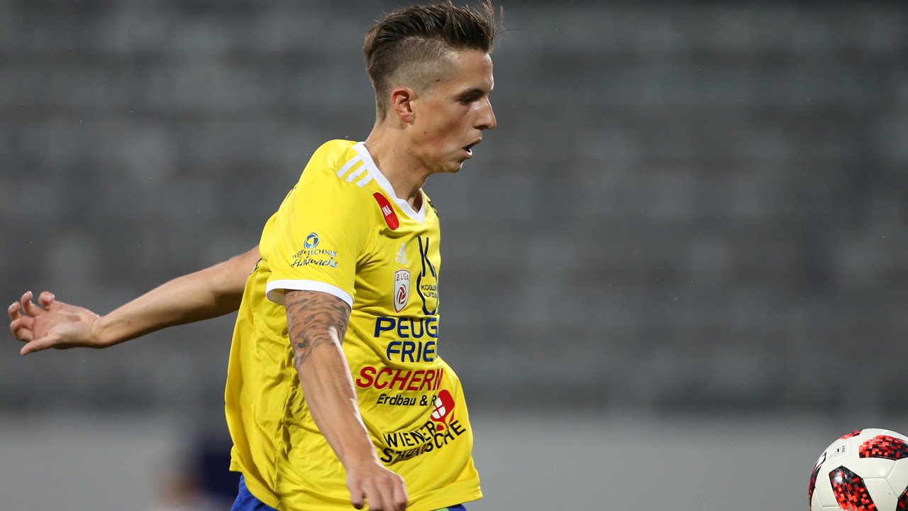 Johannes Handl im Trikot des SV Lafnitz