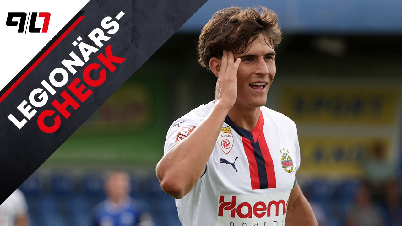 Legionärs-Check: Läuft bei Tobias Hedl!