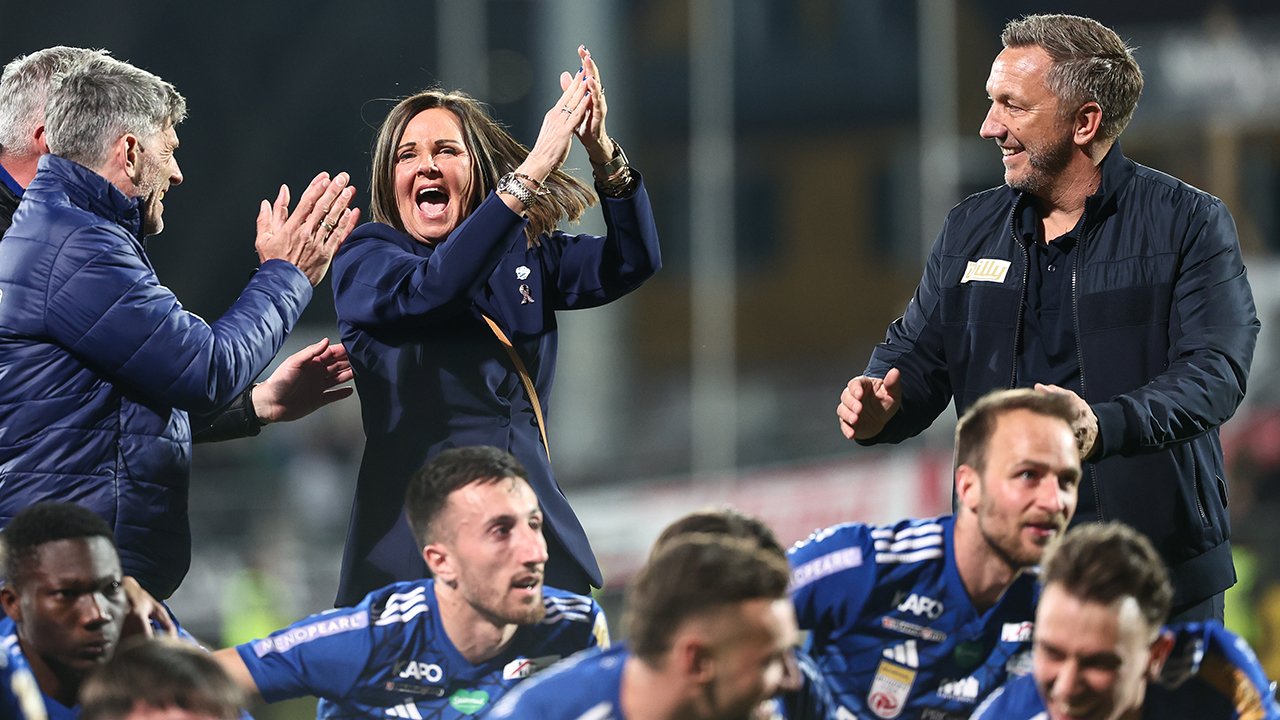 Wenn Erfolg da ist, kommt auch das Feiern nicht zu kurz in Hartberg