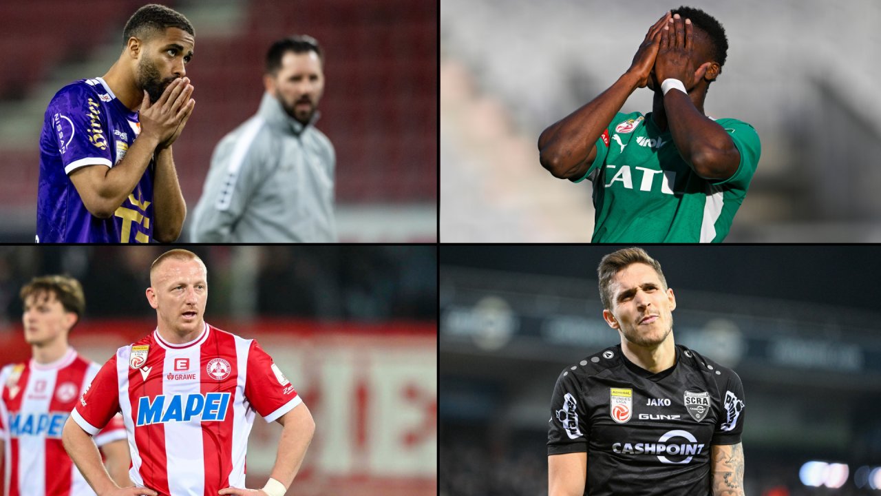 Abstiegskampf: Die (Un-)Formtabellen der Qualigruppe