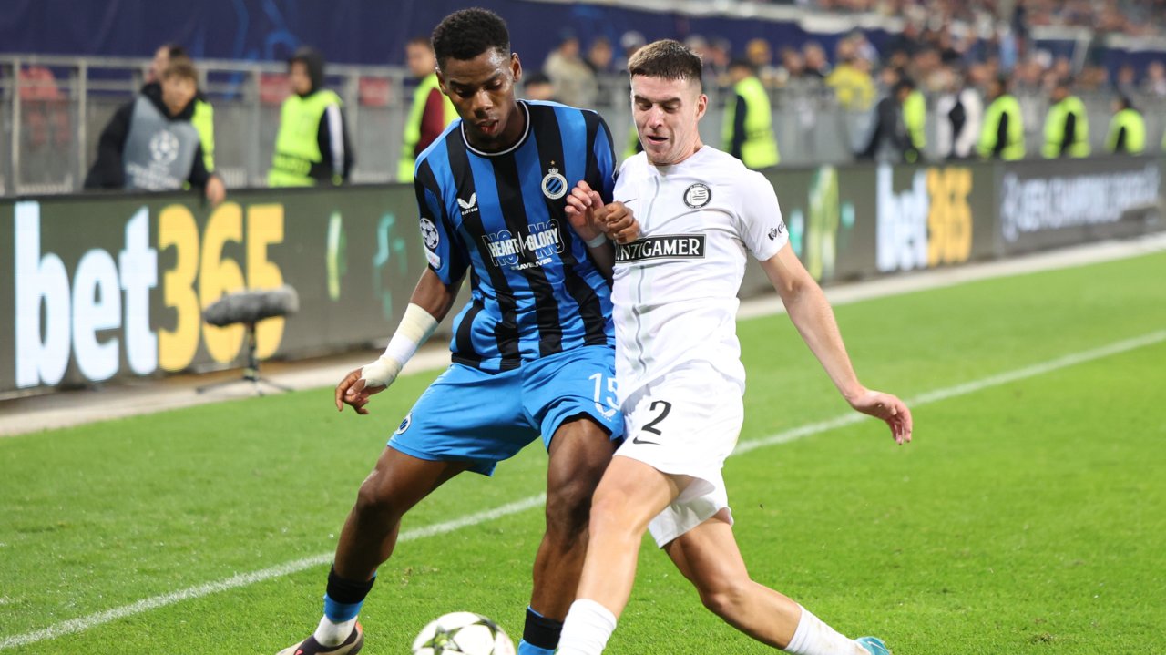 Max Johnston im Champions-League-Einsatz