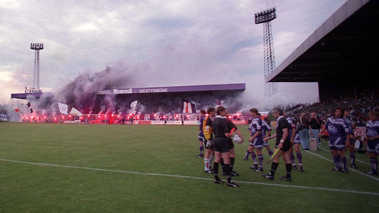 So sah das Horr-Stadion 1995 aus