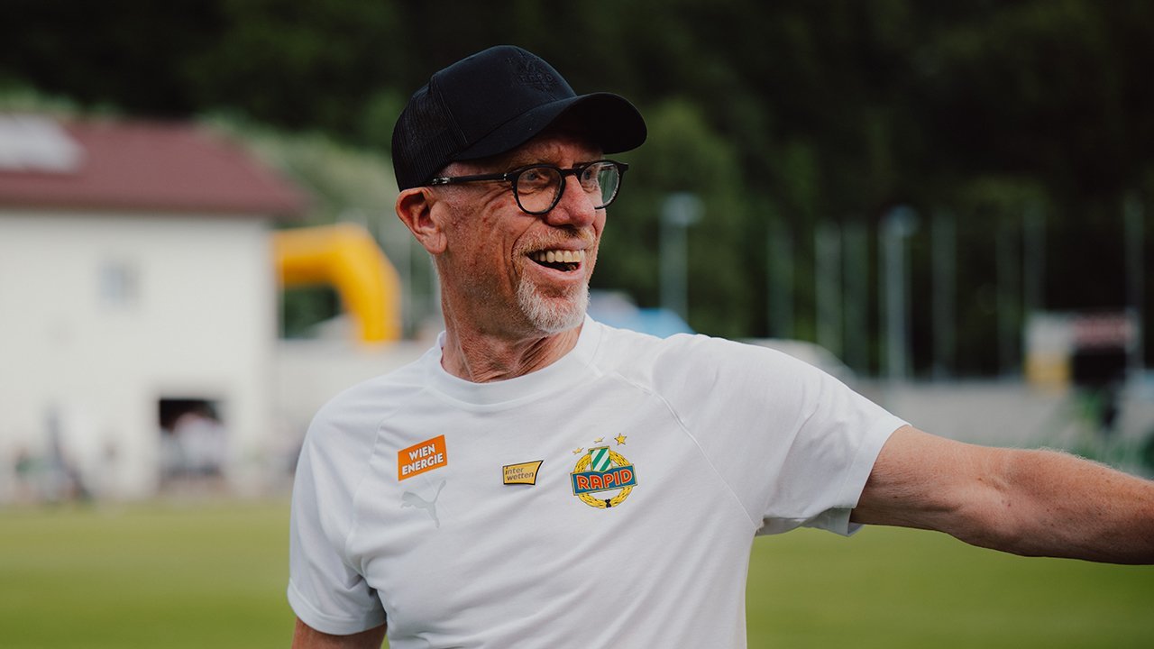 Er würde sich wohl über Arnautovic freuen: Neo-Rapid-Trainer Peter Stöger