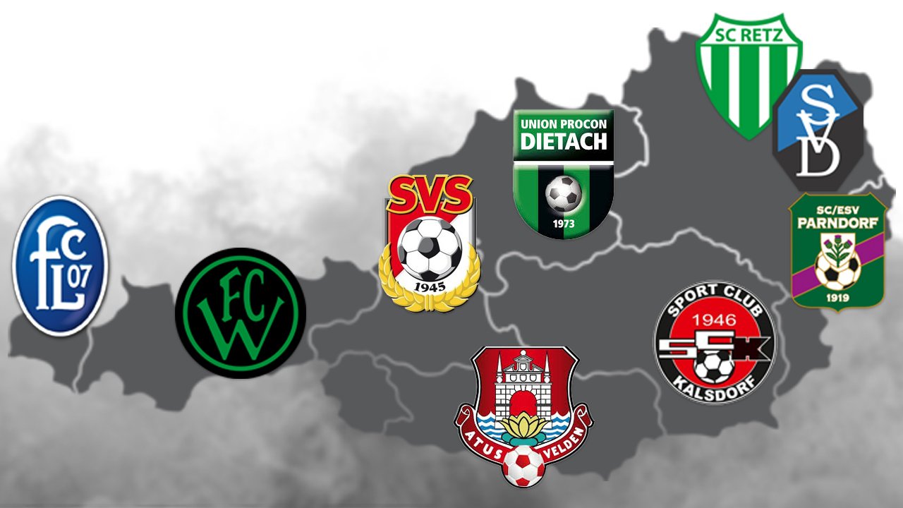 Donau, Wacker, Lustenau: Neun Mal "neu" im Regionalfußball