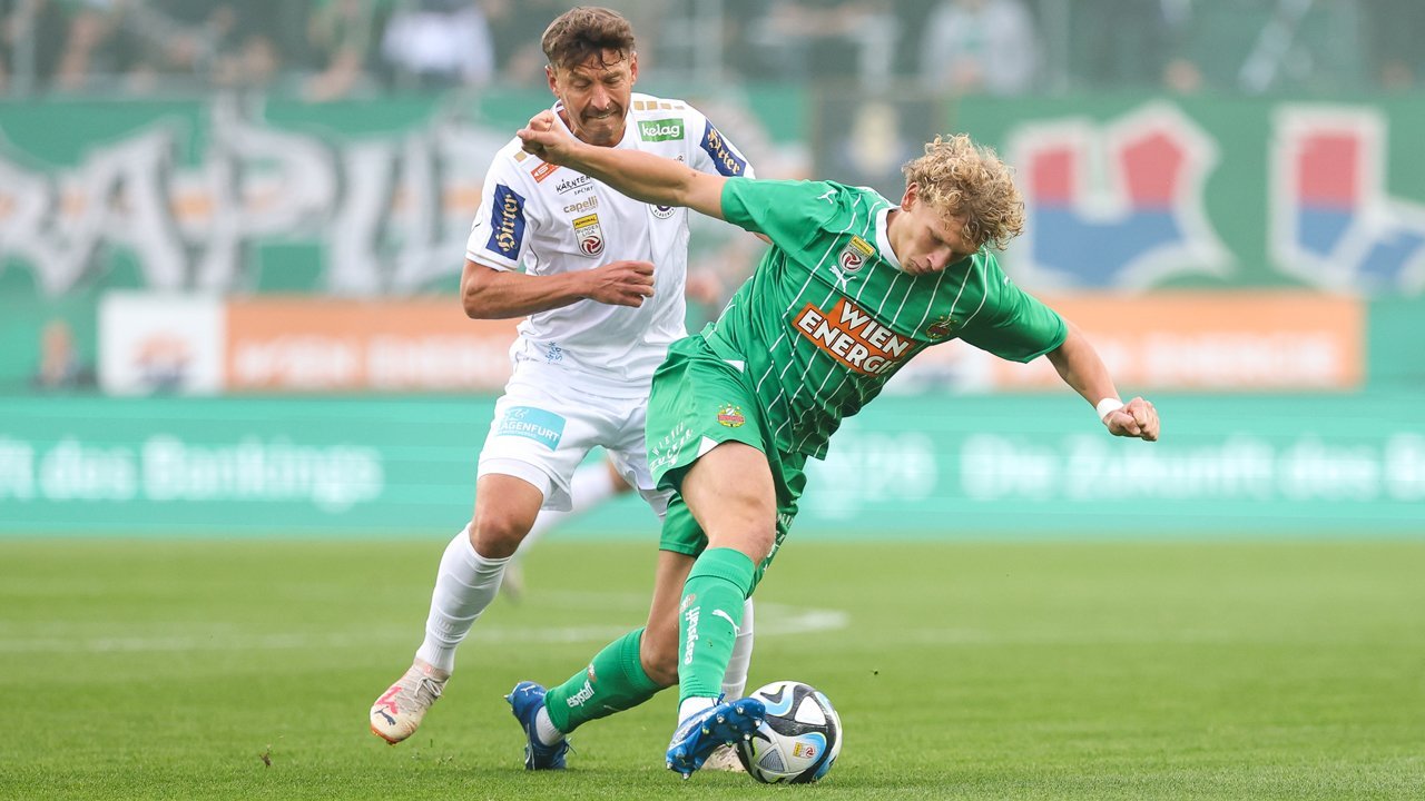 Bei Rapid konnte Querfeld überzeugen