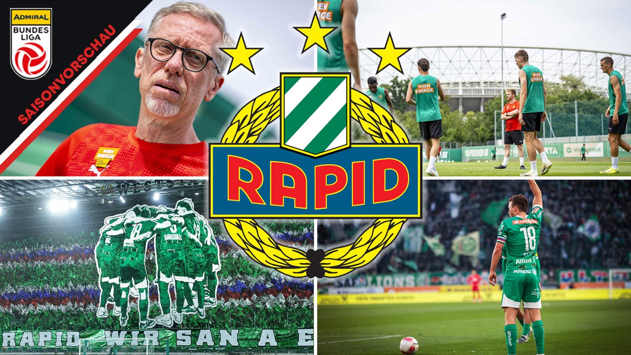 SK Rapid: Neuer Trainer, neue Offensive, keine Kampfansagen
