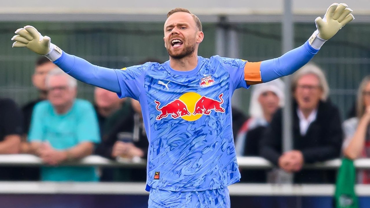 Diese Pose muss Goalie Schlager dieses Jahr sehr oft einnehmen