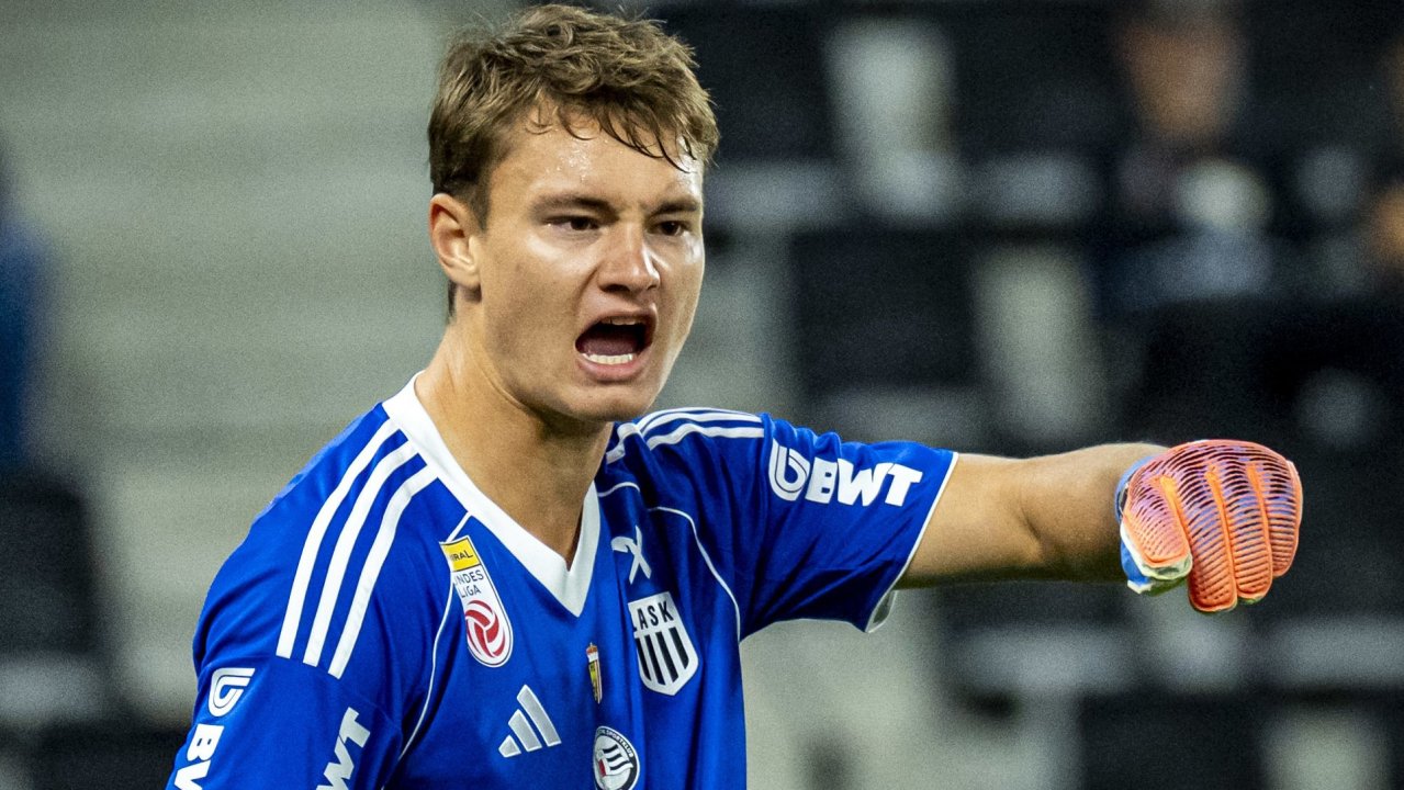 Goalie Jungwirth ist einer der wenigen Österreicher mit viel Spielzeit beim LASK