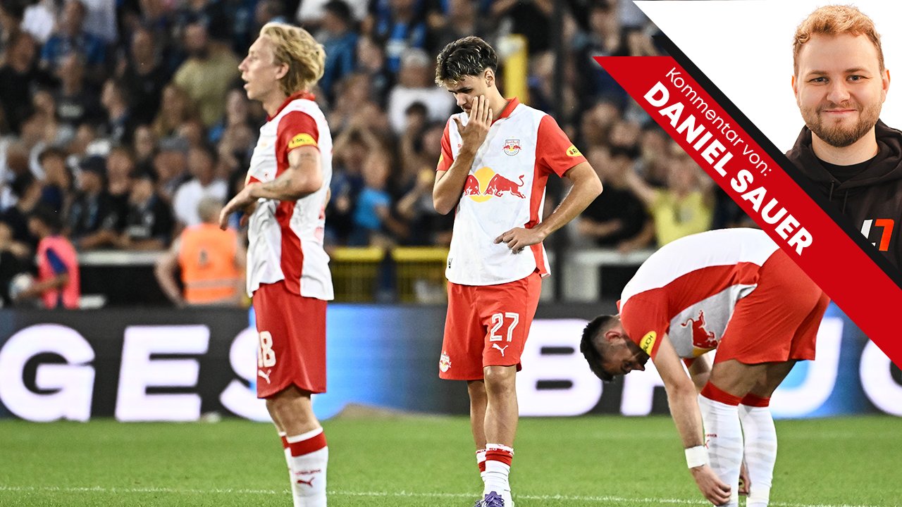Abstieg in die Europa League: Salzburg hat sein Niveau gefunden