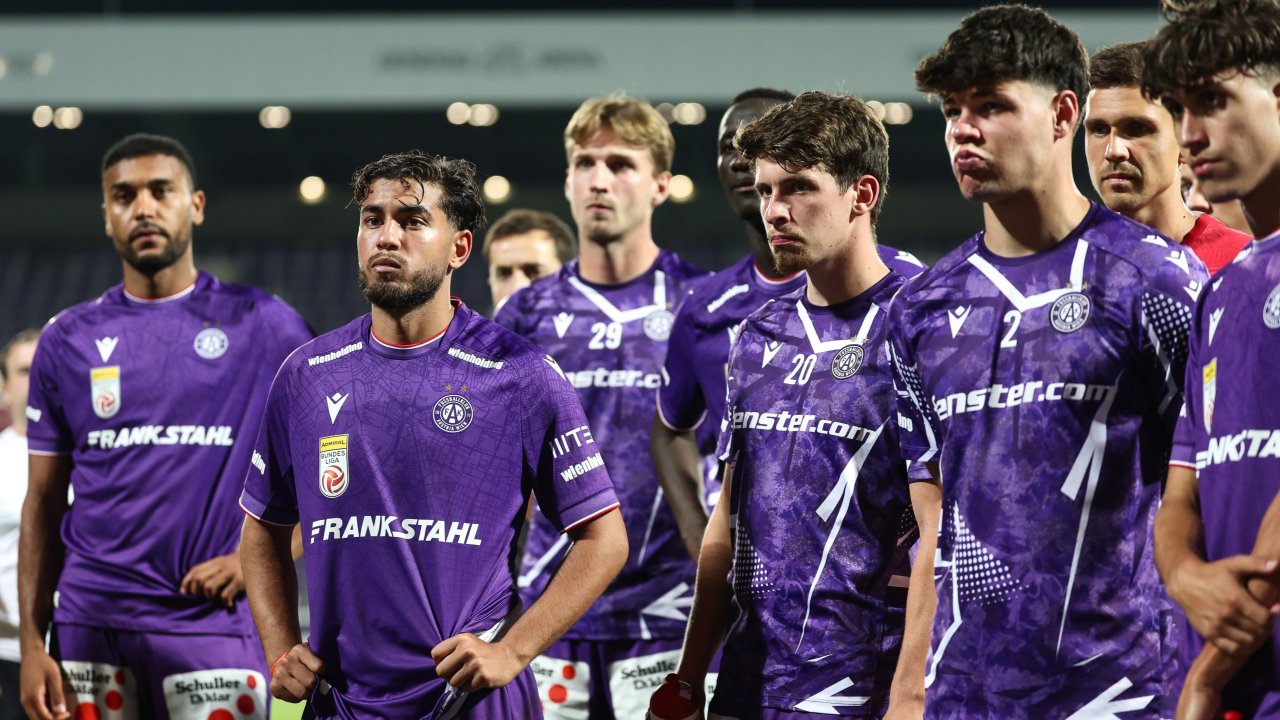 Austria Wien: Drei Mal in Folge in der Conference-League-Qualifikation gescheitert