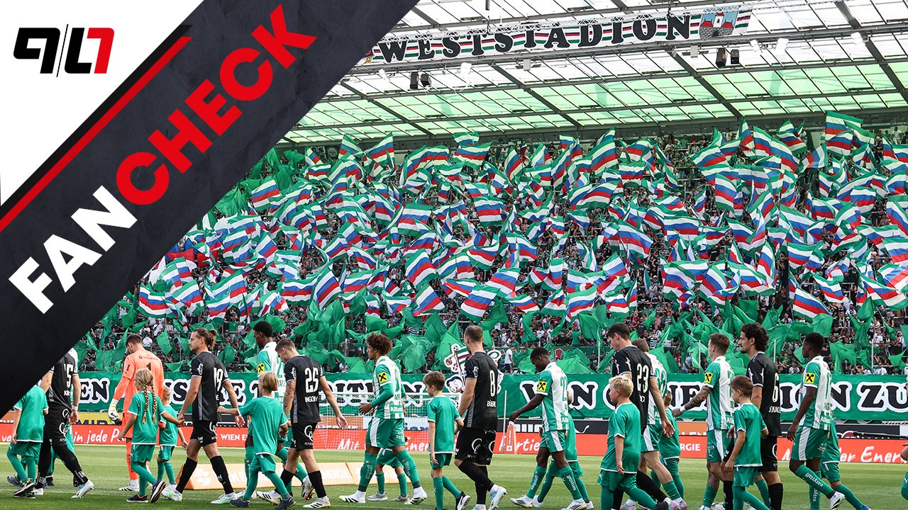 Fan-Check KW33: Rapid mit Respektabstand voran