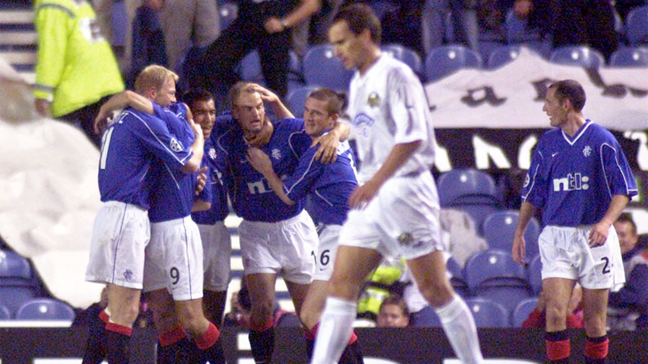 12.9.2000 Rangers - Sturm 5:0 | Champions League, Gruppe D