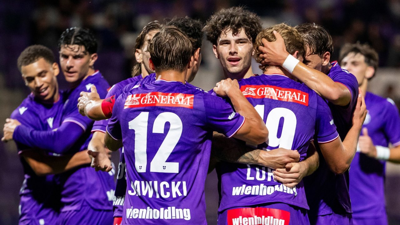Willkommene Ausnahme - die Young Violets mischen mit jungen Österreichern die 2. Liga auf
