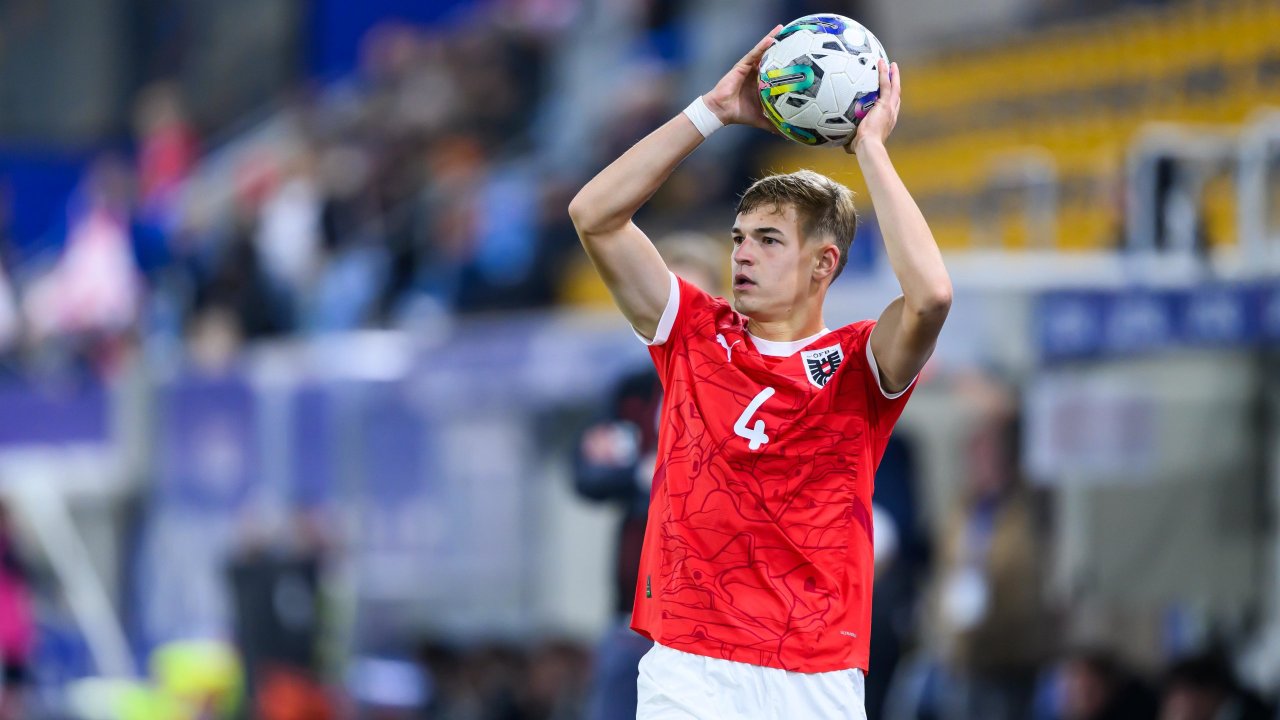 Puczka im U21-Spiel gegen Wales