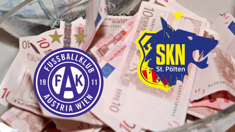 Austria und St. Pölten: Mehr und mehr Geld dank Europacup