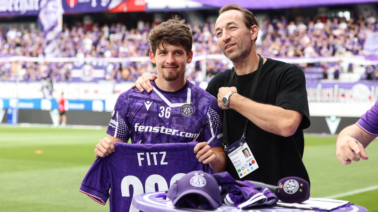 Die Geschehnisse bei der Austria verfolgt Fitz nur mehr aus der Ferne