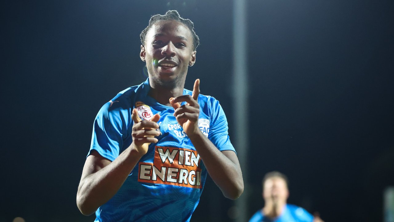 Evan Eghosa Aisowieren läuft seit dem Winter-Transferfenster für die SV Ried auf