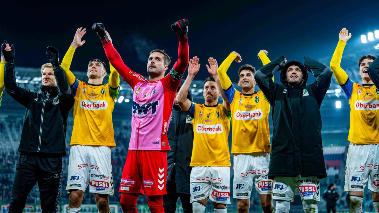 Der erste Sieg in Hütteldorf im 44. Versuch war nicht einmal das Highlight des Innviertler Herbstes