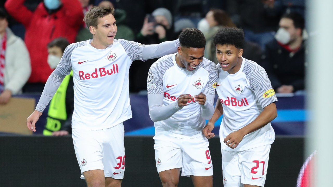 Beim 1:1 gegen die Bayern im Champions-League-Achtelfinale 2022 erzielte Adamu den einzigen Salzburger Treffer