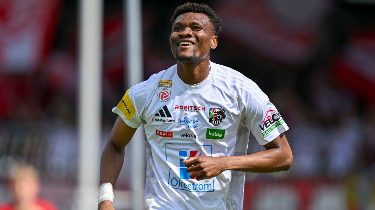 Chibuike Nwaiwu brachte sich und den WAC zum Lachen