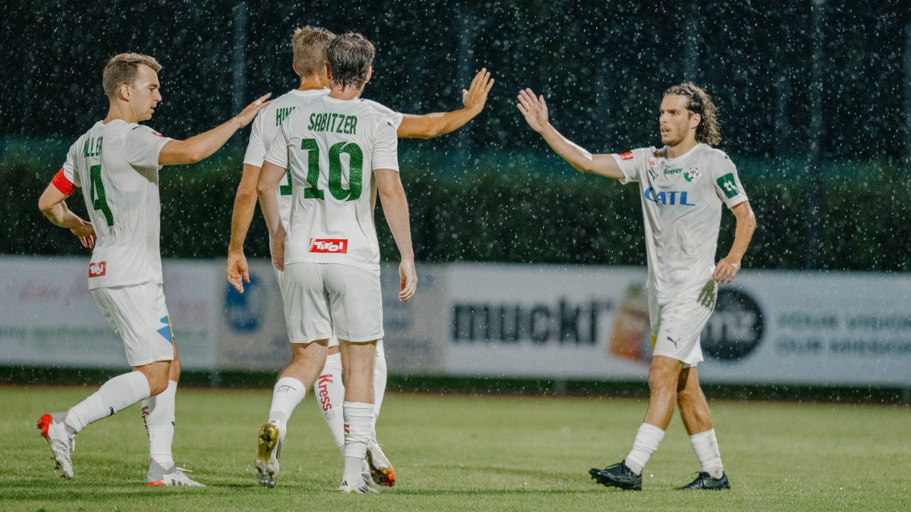 Die WSG Tirol konnte den FCM in der Traiskirchner ARBÖ-Arena souverän bezwingen