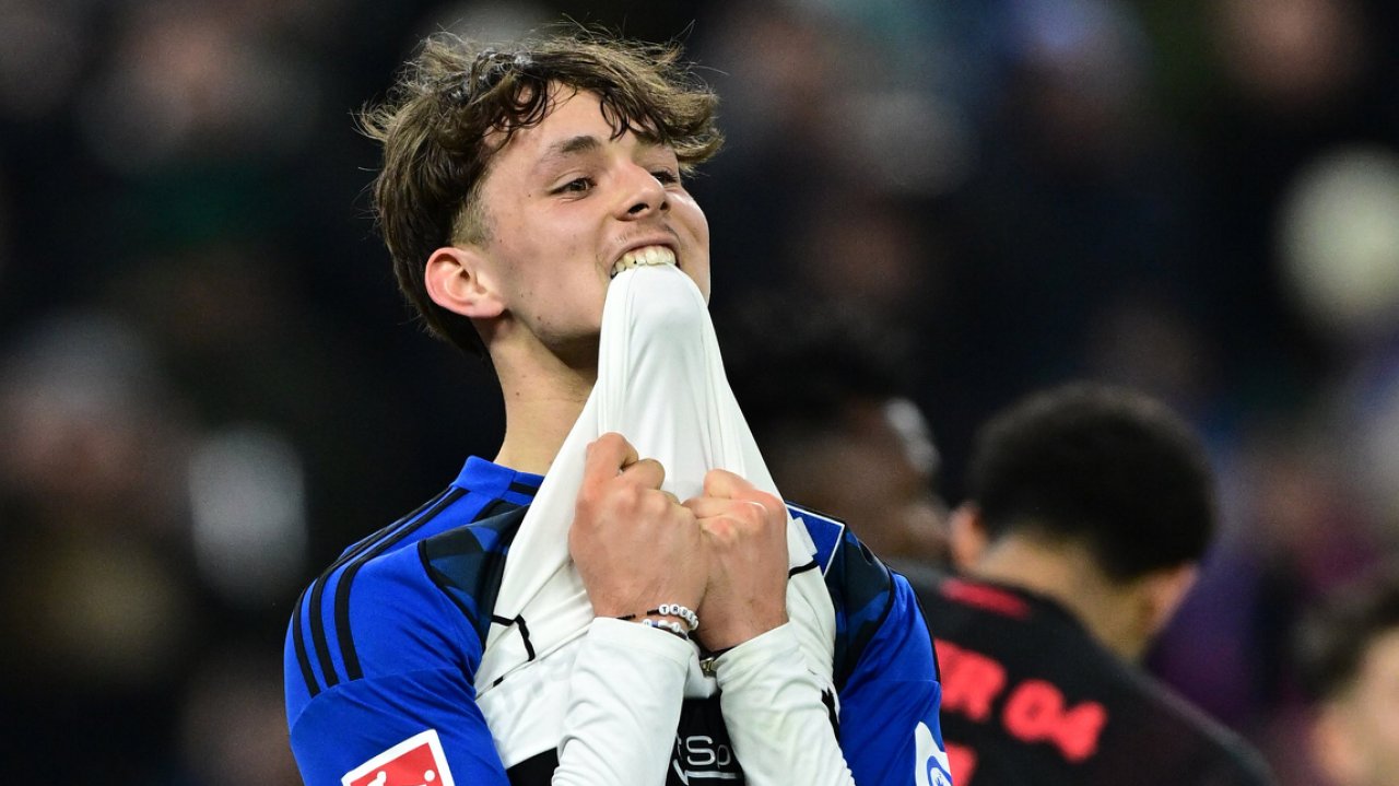 DFB-Talent Otto Stange im HSV-Trikot