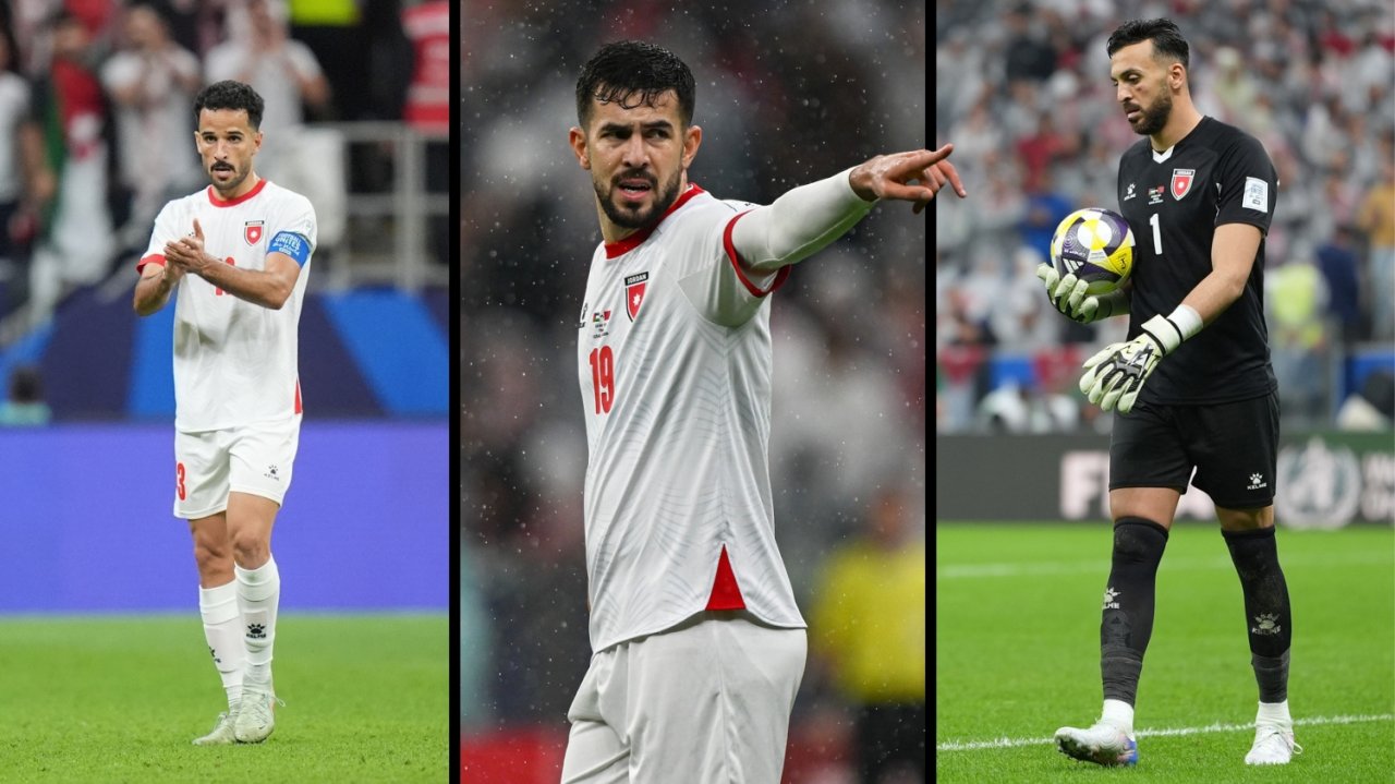 Mahmoud Al-Mardi (Links), Saad Al-Rousan (Mitte), Yazeed Abulaila (Rechts)