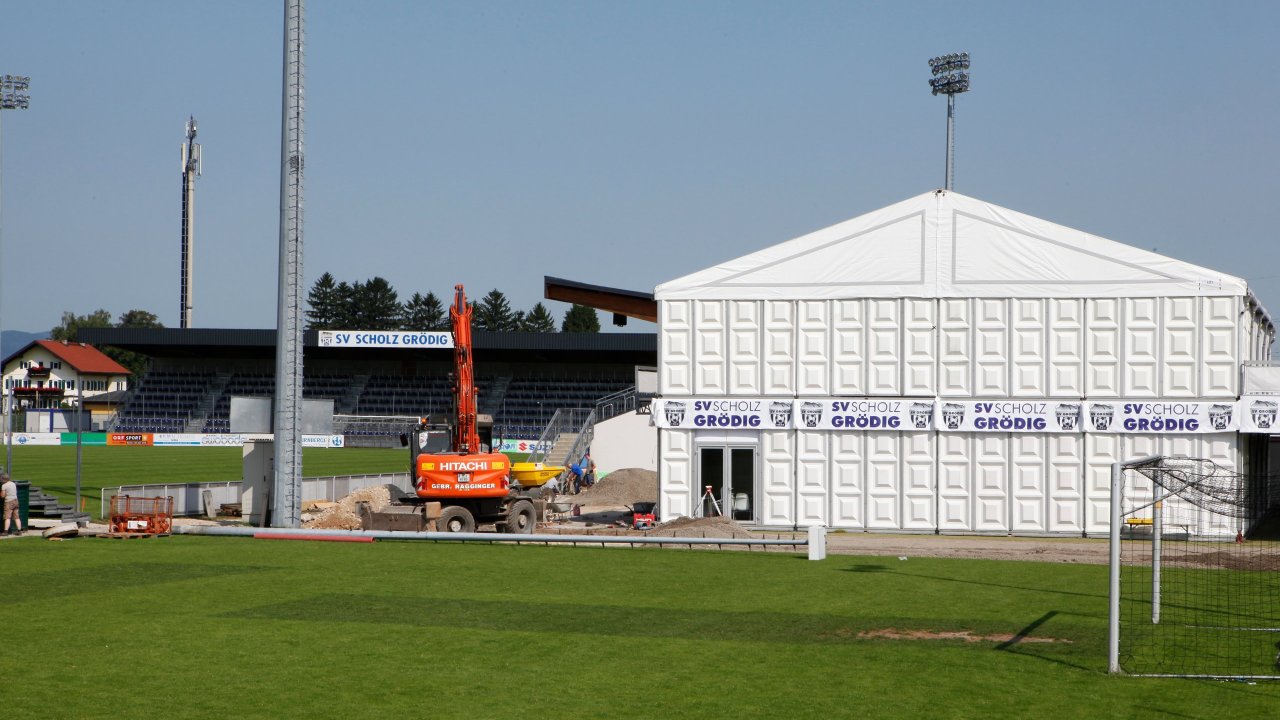 Der SV Grödig ging 2016 freiwillig direkt in die Regionalliga