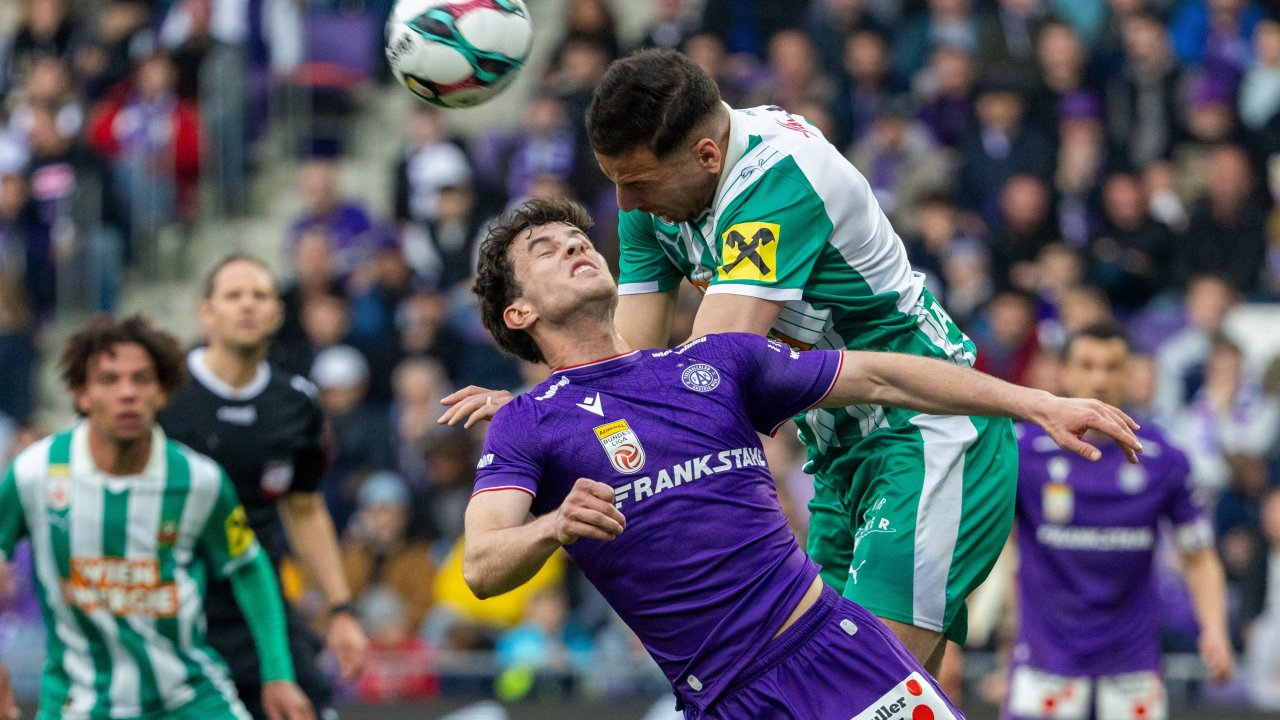 Endlich wieder Action - Wustinger im Derby