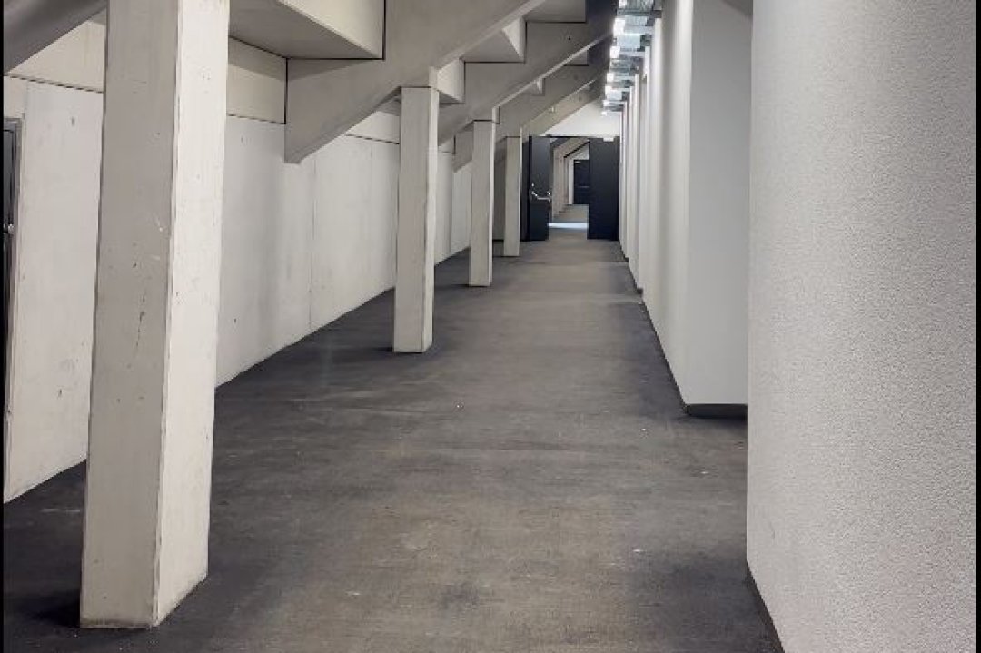 Der relativ karge Kabinentrakt