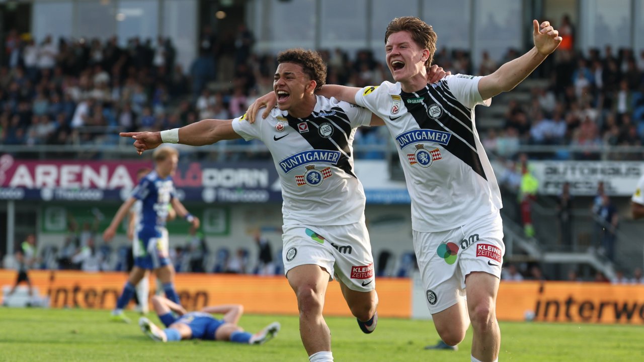 Luca Weinhandl und JP Hödl - zwei Eigengewächse des SK Sturm.