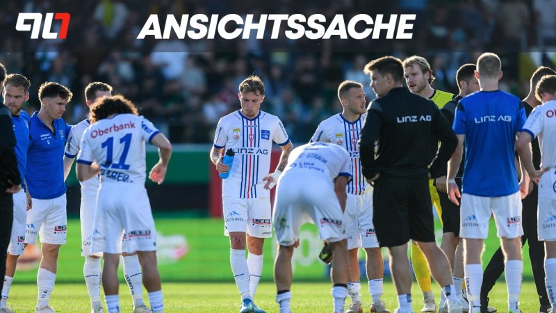 These: Ein Abstieg von Blau-Weiß Linz wäre die sportlich fairste Lösung
