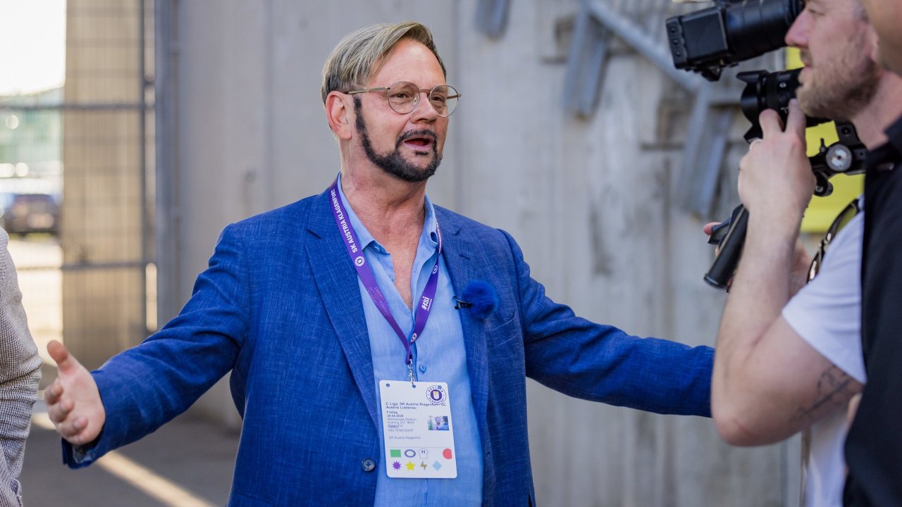 Helmut Kaltenegger plant mit Austria Klagenfurt im Süden den sofortigen Aufstieg