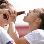 Bilder: Austria-Frauen lassen es nach Meistertitel krachen