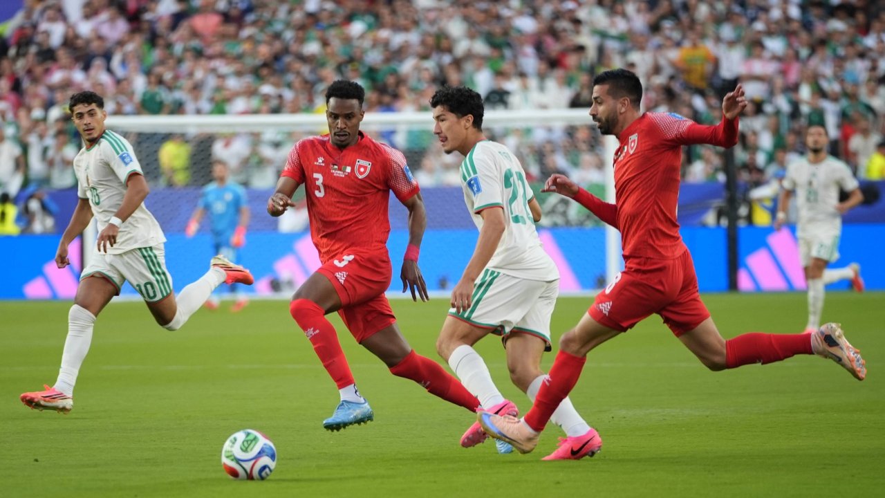 Ibrahim Maza im Spiel gegen Jordanien