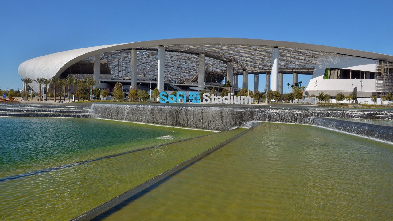 Das So-Fi-Stadium in Inglewood