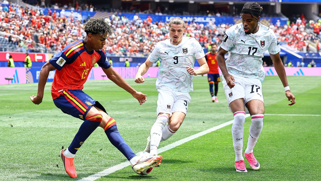 Österreich war gegen Spanien chancenlos