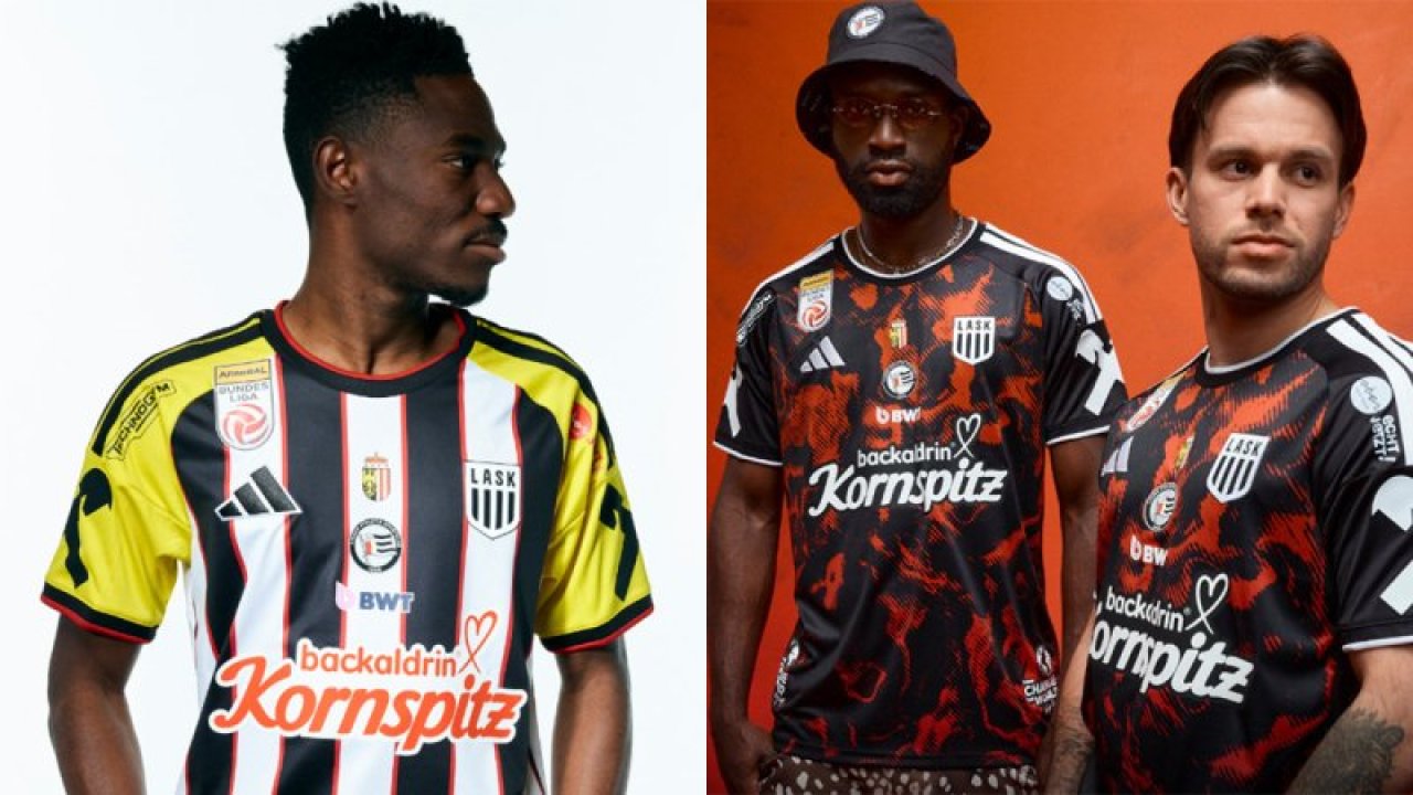 Heimtrikot (links), Auswärtstrikot (rechts)