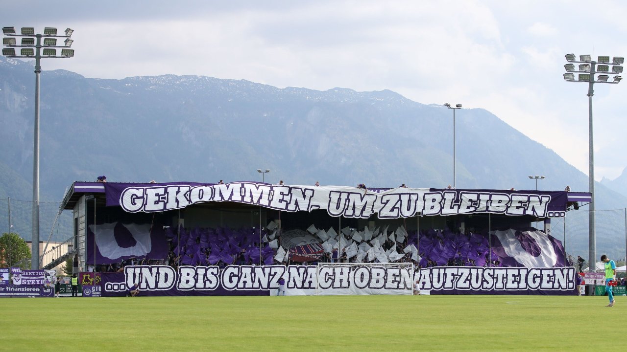 Wunschvorstellung: Die Fans wollen die Austria wieder oben sehen