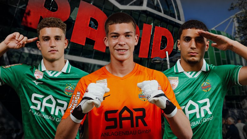 Vorgestellt: Die nächsten Shootingstars des SK Rapid