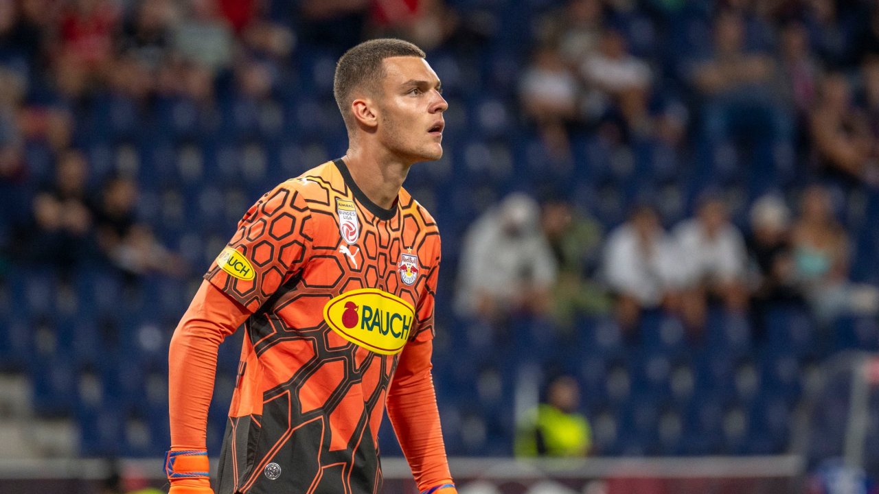 Christian Zawieschitzky (Red Bull Salzburg) ist eine zukünftige Option für das ÖFB-Tor