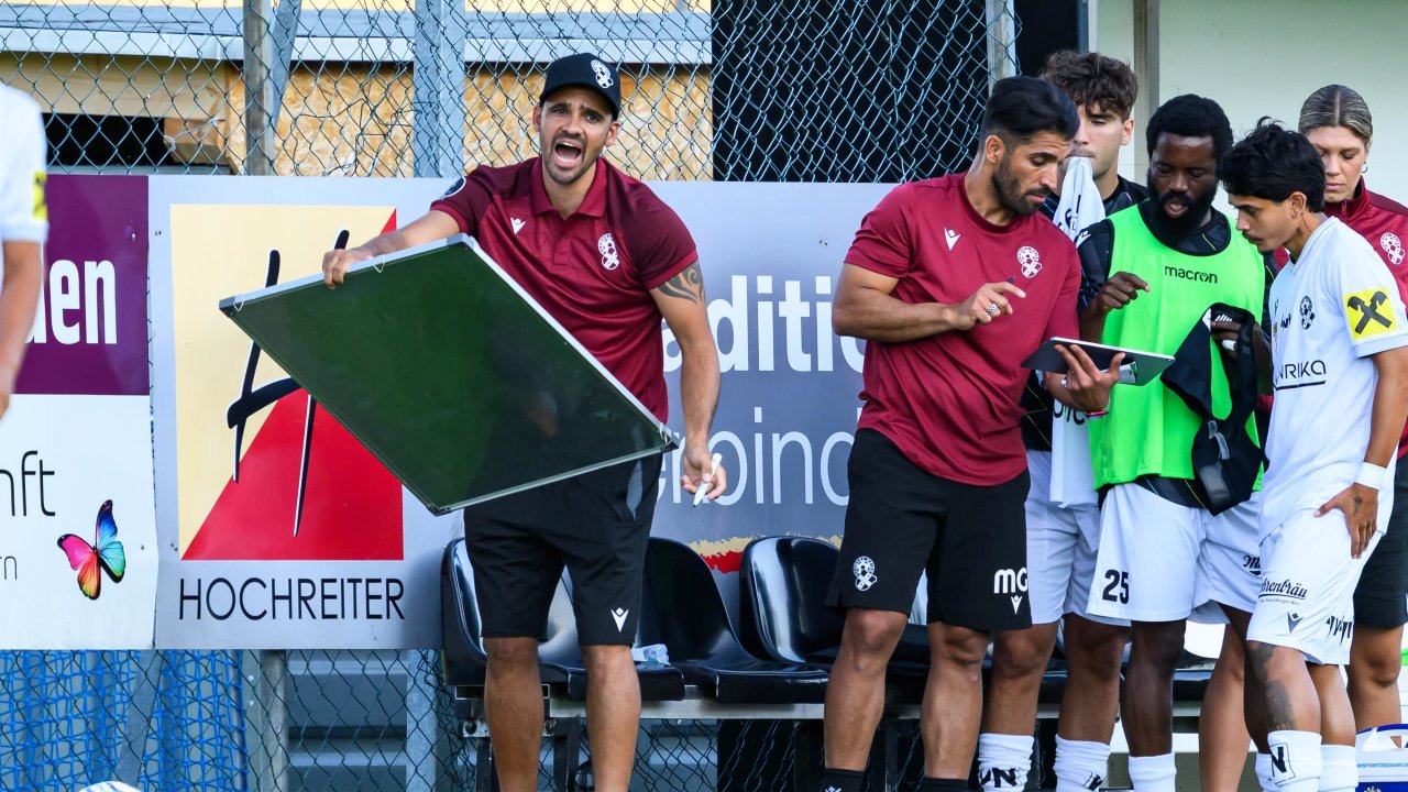 Ein Neuer und ein Rückkehrer: Trainer Martin Brenner und Co-Trainer Murad Gerdi