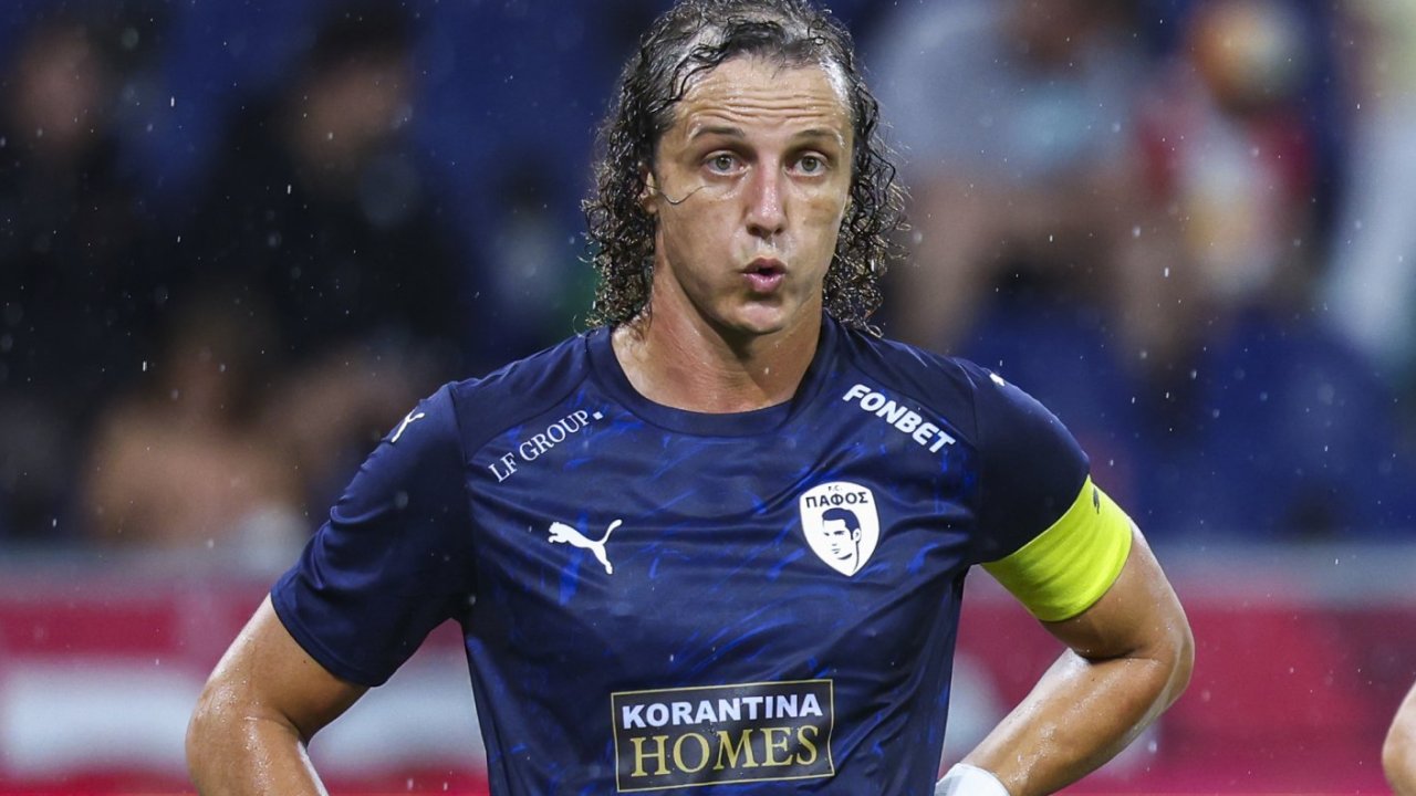 David Luiz kämpfte sich mit Pafos gerade noch so in die Conference League - sehr zum Leidwesen von Österreich