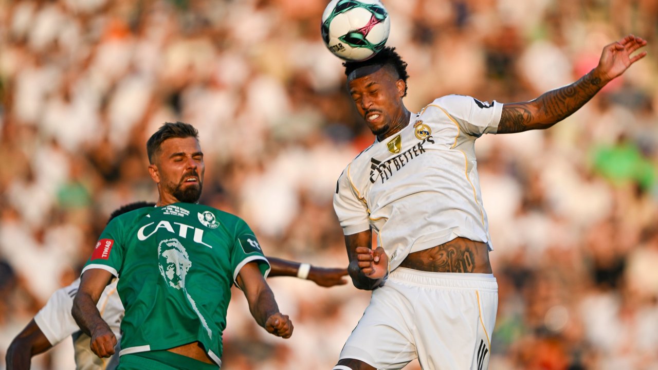 In einem Testspiel spielten die Wattener vor einem Jahr gegen Real Madrid.