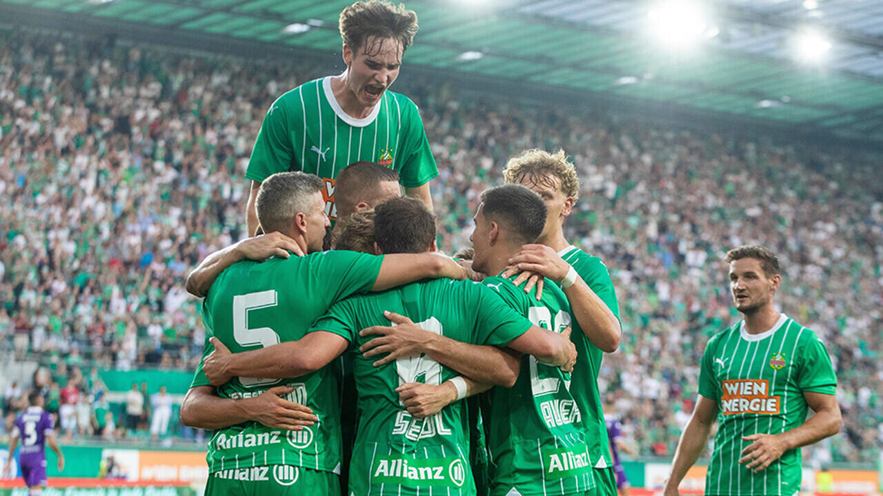 Als Rapid 2023 gegen die Fiorentina kickte, waren alle Spieler in der Startelf Österreicher. Das ist nun anders