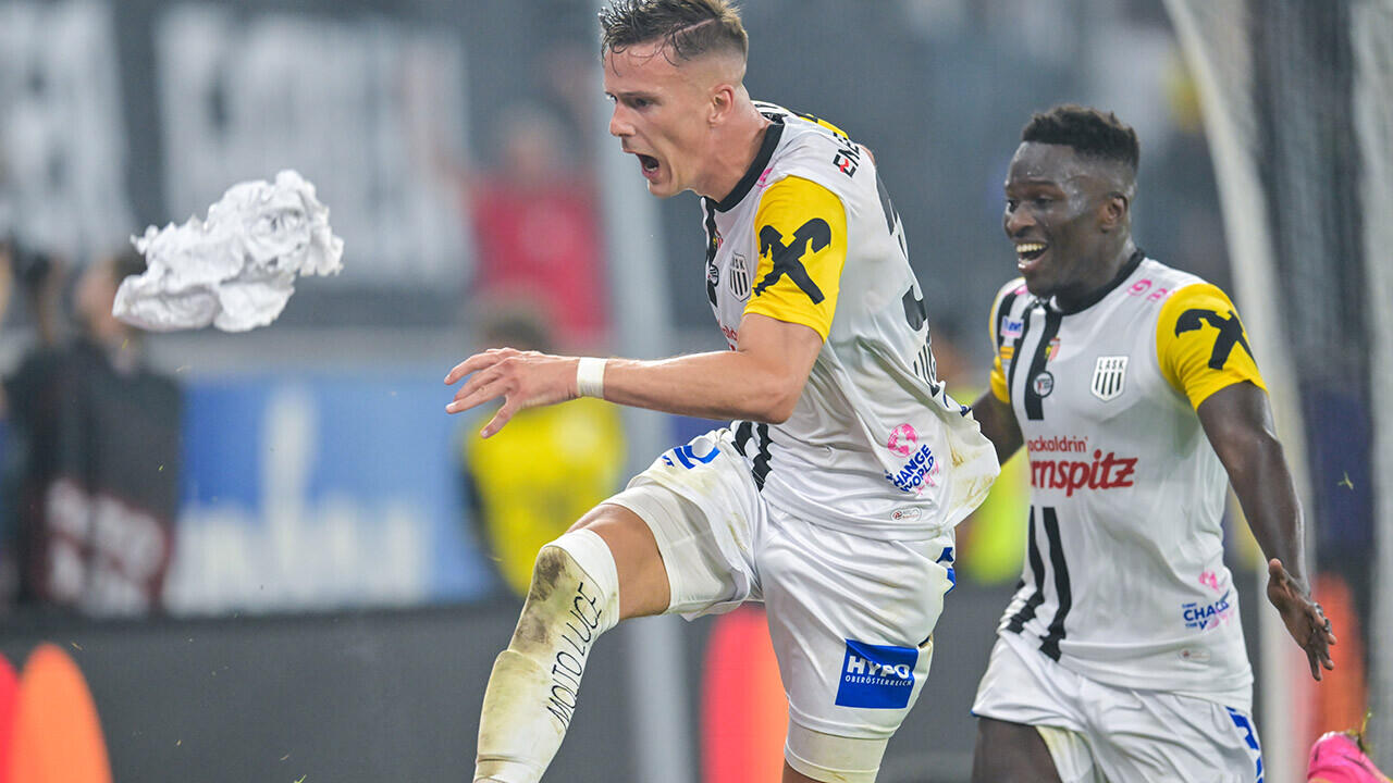 Felix Luckeneder: Hat im Vorjahr die meisten Bundesliga-Spiele beim LASK absolviert, 2023/24 war er nur mehr Reservist.